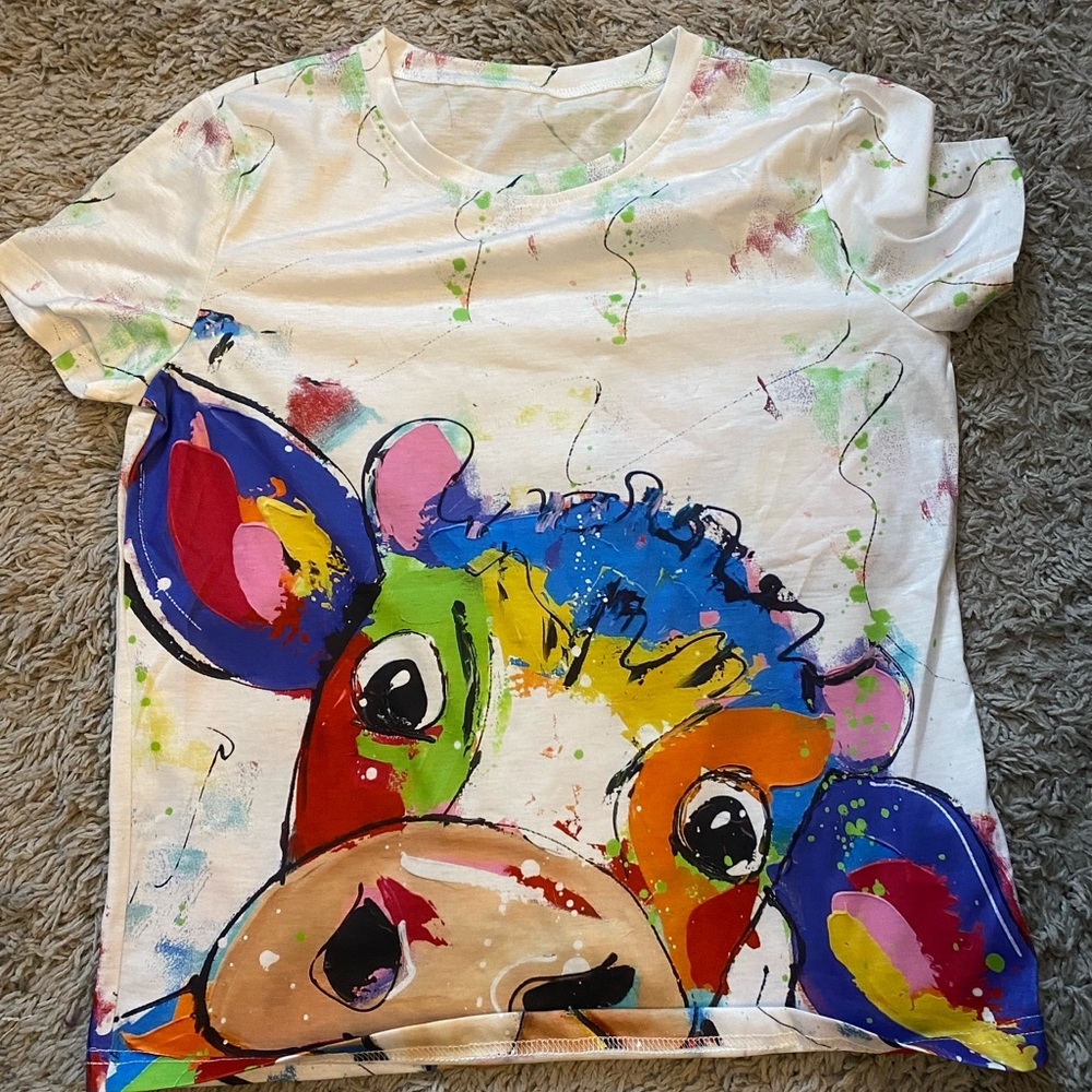 Cute cow shirt